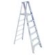 Werner 8 ft. Aluminum Platform Step Ladder (14 ft. Reach Height)with 375 lb. Load Capacity Type IAA Duty Rating P408
