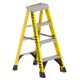 Werner 4 ft. Fiberglass Step Ladder with 375 lbs. Load Capacity Type IAA Duty Rating 7304
