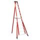 Werner 12 ft. Fiberglass Tripod Step Ladder (16 ft. Reach Height), 300 lbs. Load Capacity Type IA Duty Rating FTP6212