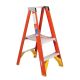Werner 2 ft. Fiberglass Platform Ladder (8 ft. Reach Height) with 300 lb. Load Capacity Type IA Duty Rating P6202