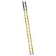 Werner 16 ft. Fiberglass Manhole Extension Ladder with 375 lb. Load Capacity Type IAA Duty Rating M7116-1