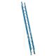 Werner 28 ft. Fiberglass Extension Ladder (27 ft. Reach Height) with 250 lb. Load Capacity Type I Duty Rating D6028-2
