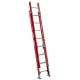 Werner 16 ft. Fiberglass Extension Ladder (15 ft. Reach Height) with 300 lb. Load Capacity Type IA Duty Rating D6216-2