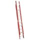 Werner 20 ft. Fiberglass Extension Ladder (19 ft. Reach Height) with 300 lb. Load Capacity Type IA Duty Rating D6220-2