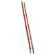 Werner 40 ft. Fiberglass Extension Ladder (37 ft. Reach Height) with 300 lb. Load Capacity Type IA Duty Rating D6240-2