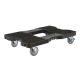 SNAP-LOC 1500 lbs. Capacity Industrial Strength Professional E-Track Dolly in Black SL1500D4B