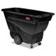 Rubbermaid Commercial Products 450 lb. Capacity Black Structural Foam Tilt Truck RCP9T13BLA