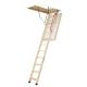 Fakro LWT Super-Thermo Insulated Wooden Attic Ladder 7 ft. 8 in. - 10 ft. 1 in., 30 in. x 54 in. with 350 lb. Load Capacity 66895