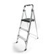 Rubbermaid 3-Step Aluminum Step Stool Ladder RM-AUL3G