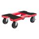 SNAP-LOC 1,500 lbs. Capacity All-Terrain Professional E-Track Dolly in Red SL1500D6R