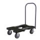 SNAP-LOC 1,500 lbs. Capacity All-Terrain Professional E-Track Push Cart Dolly in Black SL1500P6B