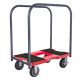 SNAP-LOC 1,500 lbs. Capacity All-Terrain Professional E-Track Panel Cart Dolly in Red SL1500PC6R