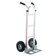 Magliner 500 lb. Capacity Aluminum Modular Hand Truck with Double Grip Handles and Pneumatic Wheels HMK116UA4