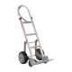 Magliner 500 lb. Capacity Self-Stabilizing Aluminum Hand Truck, 10 in. Foam Wheels and Triple Row Multi-Directional Roller Wheels HRK15AUAE3