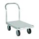 Magliner 2,800 lb. Capacity 24 in. x 36 in. Tread Deck Aluminum Platform Truck w/ One Handle, 8 in. Thermoplastic Rubber Wheels PTK2436T1-Q