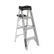 Louisville Ladder 4 ft. Aluminum Step Ladder with 300 lbs. Load Capacity Type IA Duty Rating AS3004