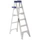 Louisville Ladder 6 ft. Aluminum Step Ladder with 250 lbs. Load Capacity Type I Duty Rating AS2106