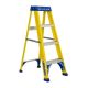 Louisville Ladder 4 ft. Fiberglass Step Ladder with 250 lbs. Load Capacity Type I Duty Rating FS2004