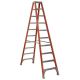Louisville Ladder 10 ft. Fiberglass Twin Step Ladder with 300 lbs. Load Capacity Type IA Duty Rating FM1510