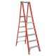 Louisville Ladder 6 ft. Fiberglass Pinnacle Platform Ladder with 300 lbs. Load Capacity Type IA Duty Rating FXP1706