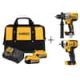DEWALT 20-Volt MAX Lithium-Ion Starter Kit with (2) 5Ah Batteries, Charger and Bonus Brushless Drill and 1/2 in. Impact Wrench DCB2052CK991880