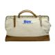 Bon Tool 24 in. Canvas Tool Bag with Leather Bottom