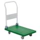 Vestil 250 lb. 30 in. x 18 in. Plastic Platform Truck with Folding Handle FPT-1830