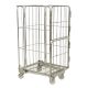 Vestil 26.375 in. x 59 in. Galvanized Nestable Roller Container ROL-95