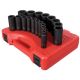 SUNEX TOOLS 1/2 in. Drive Deep SAE Impact Socket Set (19-Piece)