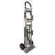 Magliner 800 lb. Capacity Appliance Hand Truck with Vertical Loop Handle, 4th Wheel Attachment, Break Back Bar and Wings HDARB1CM2E-12WL