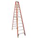 Louisville Ladder 12 ft. Fiberglass Step Ladder with 375 lb. Load Capacity Type IAA Duty Rating FS1312HD