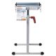 HDX 43 in. Steel Roller Stand with Edge Guide