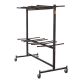 National Public Seating 1320 lbs. Weight Capacity Double-Tier Hanging Chair Truck Holds Up to 84 Folding Chairs 84