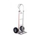 Magliner 500 lbs. Capacity Aluminum Hand Truck with Vertical Loop Handle, Die-Cast Nose Plate and Pneumatic Wheels HMK15AUA4