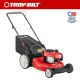 Troy-Bilt 21in. 140cc Briggs & Stratton Gas Push Lawn Mower with Rear bag and Mulching Kit Included TB110