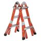 Werner 14 ft. Reach Height Multi-Purpose Fiberglass PRO Ladder with 300 lbs. Load Capacity Type IA FMT-13
