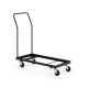 Carnegy Avenue Steel 5-Wheeled Folding Chair Dolly in Black CGA-XF-0492-BL-HD