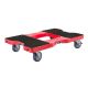 SNAP-LOC 1200 lbs. Capacity Professional E-Track Dolly in Red SL1200D4TR