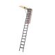 Fakro LMP 12 ft. Insulated Steel Attic Ladder 9 ft. 10 in. - 12 ft. 30 in. x 56.5 in. with 375 lbs. Load Capacity 869333