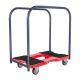 SNAP-LOC 1,200 lbs. Polypropylene Professional E-Track Panel Cart Dolly in Red SL1200PC4TR