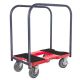 SNAP-LOC 1,800 lbs. Metal Capacity Super-Duty Professional Panel Cart Dolly SL1800PC6R