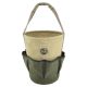 Graintex 12 in. 6 Pocket Utility Tool Bucket in Khaki Green