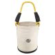 Graintex 12 in. 1 Pocket Utility Canvas Bucket with Plastic Bottom