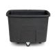 Toter 12 Cubic Foot 400 lbs. Capacity Heavy Duty Manual Cube Truck - Blackstone MMC12-00BKS