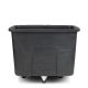 Toter 16 Cubic Foot 500 lbs. Capacity Heavy Duty Manual Cube Truck - Blackstone MMC16-10836