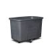 Toter 20 Cubic Foot 600 lbs. Capacity Heavy Duty Manual Cube Truck - Gray MMC20-00IGY