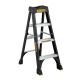 DEWALT 4 ft. Fiberglass Step Ladder(8.5 ft. Reach), 300 lbs. Load Capacity Type IA DXL3010-04