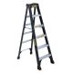 DEWALT 6 ft. Fiberglass Step Ladder, 10 ft. Reach Height, 300 lbs. Load Capacity, Type IA DXL3010-06