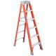 Louisville Ladder 6 ft. Fiberglass Step Ladder (10 ft. Reach) with 300 lbs. Load Capacity, Type IA Duty Rating L-3017-06