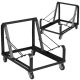 Carnegy Avenue 440 lbs. Capacity Stack Chair Dolly with Wheels - Black (Set of 2) CGA-XU-207820-BL-HD